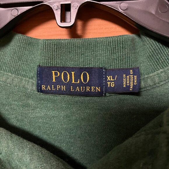 Polo Ralph Lauren Green Polo Shirt XL - Picture 2 of 3